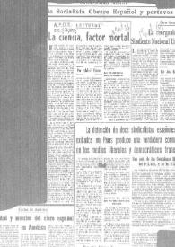 La ciencia, factor mortal | Biblioteca Virtual Miguel de Cervantes