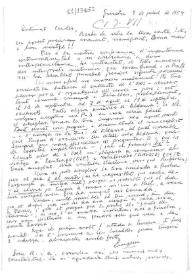 Carta de Eugenio Xammar a Carlos Esplá. Ginebra, 9 de julio de 1954 | Biblioteca Virtual Miguel de Cervantes