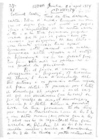 Carta de Eugenio Xammar a Carlos Esplá. Ginebra, 2 de agosto de 1954 | Biblioteca Virtual Miguel de Cervantes