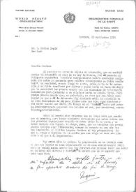 Carta de Eugenio Xammar a Carlos Esplá. Ginebra, 23 de septiembre de 1954 | Biblioteca Virtual Miguel de Cervantes