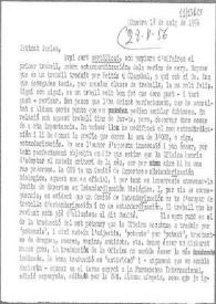 Carta de Eugenio Xammar a Carlos Esplá. Ginebra, 18 de mayo de 1956 | Biblioteca Virtual Miguel de Cervantes