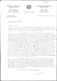 Carta de Eugenio Xammar a Carlos Esplá. Perpiñán, 28 de junio de 1956 | Biblioteca Virtual Miguel de Cervantes