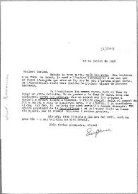 Carta de Eugenio Xammar a Carlos Esplá, 12 de julio de 1956 | Biblioteca Virtual Miguel de Cervantes