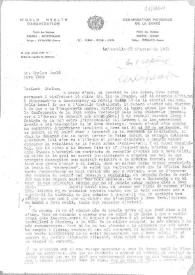 Carta de Eugenio Xammar a Carlos Esplá. L'Amtella, 22 de agosto de 1956 | Biblioteca Virtual Miguel de Cervantes