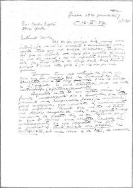 Carta de Eugenio Xammar a Carlos Esplá. Ginebra, 18 de enero de 1957 | Biblioteca Virtual Miguel de Cervantes