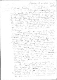 Carta de Eugenio Xammar a Carlos Esplá. Ginebra, 13 de abril de 1957 | Biblioteca Virtual Miguel de Cervantes