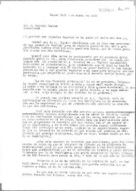 Carta a Eugenio Xammar. Nueva York, 4 de marzo de 1960 | Biblioteca Virtual Miguel de Cervantes