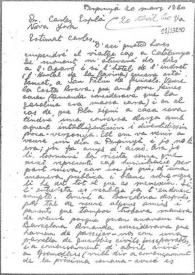 Carta de Eugenio Xammar a Carlos Esplá. Perpiñán, 30 de marzo de 1960 | Biblioteca Virtual Miguel de Cervantes