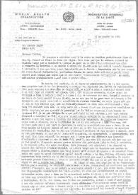 Carta de Eugenio Xammar a Carlos Esplá, 17 de febrero de 1961 | Biblioteca Virtual Miguel de Cervantes
