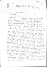 Carta de Eugenio Xammar a Carlos Esplá. Ginebra, 16 de agosto de 1962 | Biblioteca Virtual Miguel de Cervantes