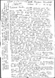 Carta de Eugenio Xammar a Carlos Esplá. Viena, 4 de abril de 1963 | Biblioteca Virtual Miguel de Cervantes