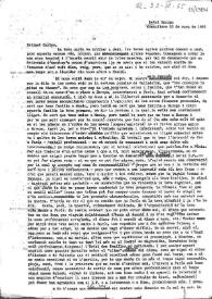 Carta de Eugenio Xammar a Carlos Esplá. Granollers, 16 de marzo de 1965 | Biblioteca Virtual Miguel de Cervantes