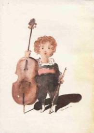 Tarjeta dirigida a Aniela Rubinstein. Madrid (España) | Biblioteca Virtual Miguel de Cervantes