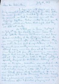 Carta dirigida a Arthur Rubinstein. Ljubljana (Eslovenia), 18-07-1959 | Biblioteca Virtual Miguel de Cervantes
