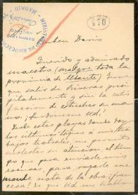 Carta de Jurado de la Rama, J. | Biblioteca Virtual Miguel de Cervantes