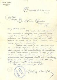 Carta manuscrita | Biblioteca Virtual Miguel de Cervantes