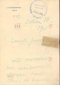 Carta manuscrita | Biblioteca Virtual Miguel de Cervantes