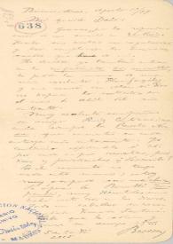 Carta manuscrita | Biblioteca Virtual Miguel de Cervantes