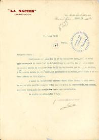 Carta de Drago, José María | Biblioteca Virtual Miguel de Cervantes