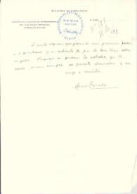 Carta de Estrada, Mario | Biblioteca Virtual Miguel de Cervantes