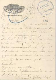 Carta de Gálvez, Manuel | Biblioteca Virtual Miguel de Cervantes
