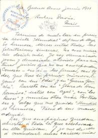 Carta de González Arrili, B. | Biblioteca Virtual Miguel de Cervantes