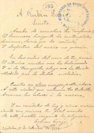 Carta de Garzón, Tobías | Biblioteca Virtual Miguel de Cervantes