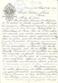 Carta de Lix Klebs, Carlos | Biblioteca Virtual Miguel de Cervantes