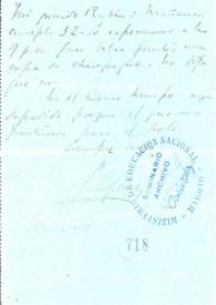 Carta de Lugones, Leopoldo | Biblioteca Virtual Miguel de Cervantes