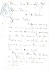 Carta manuscrita | Biblioteca Virtual Miguel de Cervantes