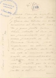 Carta manuscrita | Biblioteca Virtual Miguel de Cervantes