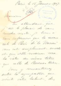 Carta manuscrita | Biblioteca Virtual Miguel de Cervantes