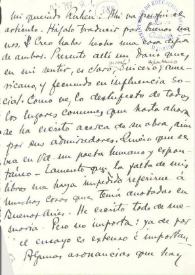 Carta manuscrita | Biblioteca Virtual Miguel de Cervantes