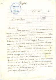 Carta manuscrita | Biblioteca Virtual Miguel de Cervantes