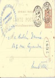 Carta de Blanco Fombona, Rufino | Biblioteca Virtual Miguel de Cervantes