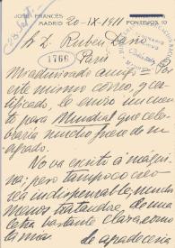 Carta de Francés, José | Biblioteca Virtual Miguel de Cervantes