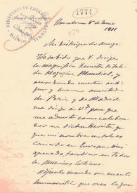 Carta de Gener, Pompeyo | Biblioteca Virtual Miguel de Cervantes