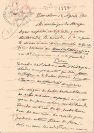 Carta de Gener, Pompeyo | Biblioteca Virtual Miguel de Cervantes