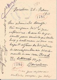 Carta de Gener, Pompeyo | Biblioteca Virtual Miguel de Cervantes