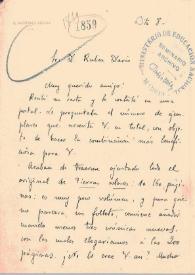 Carta de Martínez Sierra, Gregorio | Biblioteca Virtual Miguel de Cervantes