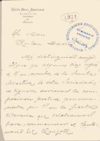 Carta de Pando y Valle, Jesús | Biblioteca Virtual Miguel de Cervantes