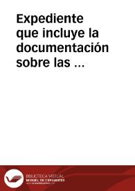 Expediente que incluye la documentación sobre las antigüedades descubiertas en el valle de Otañes | Biblioteca Virtual Miguel de Cervantes