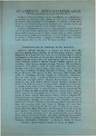 Cuadernos Hispanoamericanos. Núm. 35, 1952 | Biblioteca Virtual Miguel de Cervantes