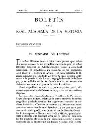 El Condado de Treviño / Mercedes Gaibrois de Ballesteros | Biblioteca Virtual Miguel de Cervantes