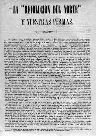 La "Revolución del Norte" y nuestras firmas | Biblioteca Virtual Miguel de Cervantes