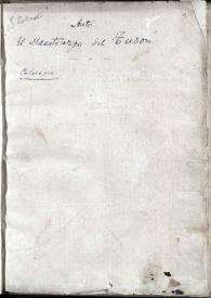 El maestrazgo del Tusón / de d. Pedro Calderón de la Barca | Biblioteca Virtual Miguel de Cervantes