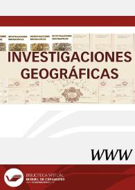 Investigaciones Geográficas | Biblioteca Virtual Miguel de Cervantes