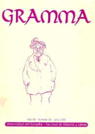 Gramma. Año XII, número 33, 2000 | Biblioteca Virtual Miguel de Cervantes