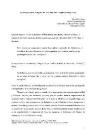La peregrinación marginal del bohemio  : entre orgullo y resignación / Xavier Escudero | Biblioteca Virtual Miguel de Cervantes