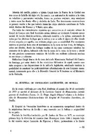 El Hospital de Venerables Sacerdotes, de Sevilla / Diego Angulo Íñiguez | Biblioteca Virtual Miguel de Cervantes
